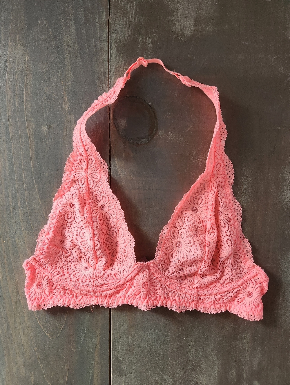 Aerie Lace Underwire Plunge Bralette - Size 32B